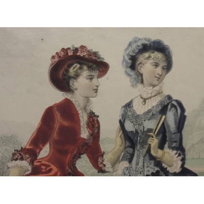 Gravure de mode par HUARD