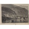 Gravure Au Bord du Léman par ROHBOCK