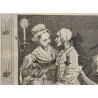 Gravure "Laughing audience, Plate 4" par HOGARTH