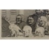 Gravure "Laughing audience, Plate 4" par HOGARTH