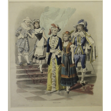 Gravure de mode par CHAILLOT