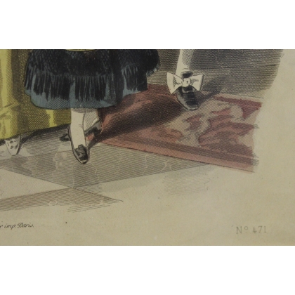 Gravure de mode par CHAILLOT