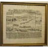 Engraving: Hostile, acies tormenfis, ecce! They are being sought