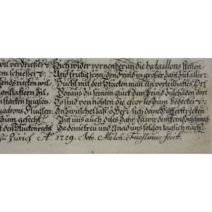Engraving: Hostile, acies tormenfis, ecce! They are being sought