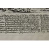 Engraving: Hostile, acies tormenfis, ecce! They are being sought