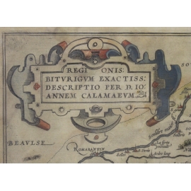 Gravure Regionis Biturigum exactiss