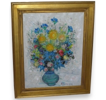 Tableau "Bouquet de fleurs" signé AIVAZIAN