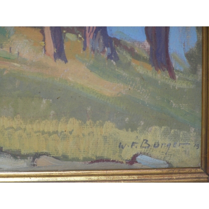 Paintings | Painting: ‘Landscape of Spain’. Moinat SA  – Antiques and home décor