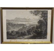 Gravure Luzern par C. HUBER