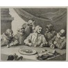 Engraving of ‘Columbus’s Egg’ by HOGARTH