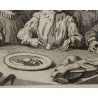 Engraving of ‘Columbus’s Egg’ by HOGARTH