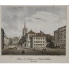 Engraving of Place St. François by GRUAZ