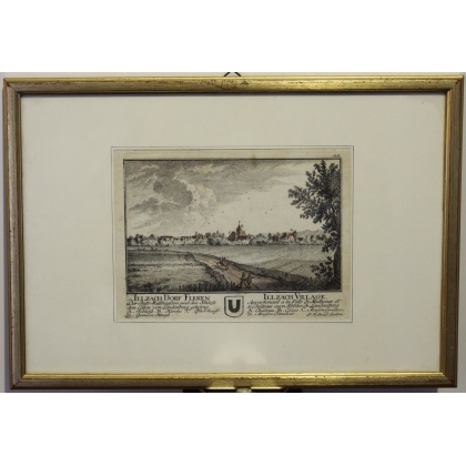 Engraving: Illzach Village