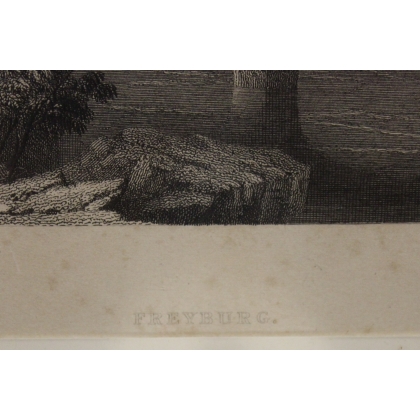 Gravure Freyburg par BARTLETT
