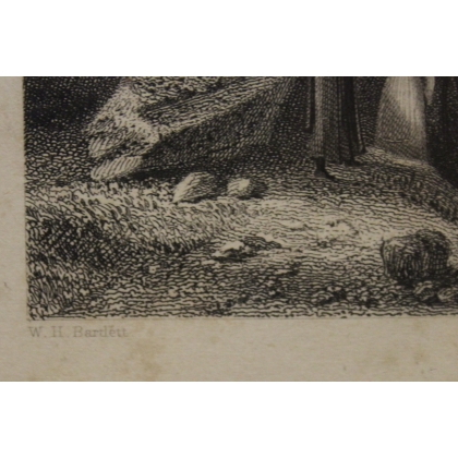 Gravure Freyburg par BARTLETT
