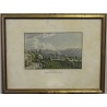 Engraving: Lausanne, Capital of the Canton of Vaud