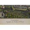 Engraving: Lausanne, Capital of the Canton of Vaud