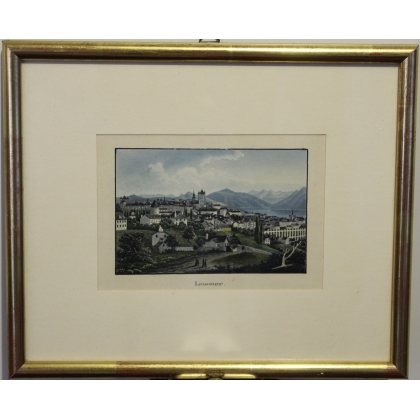 Engraving in Lausanne