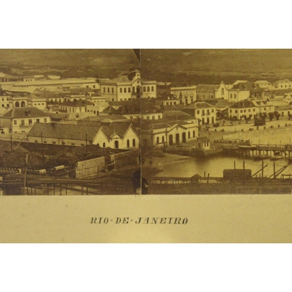 Photographie sépia Rio-de-Janeiro