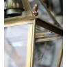 Lanterne carrée à toit vitré