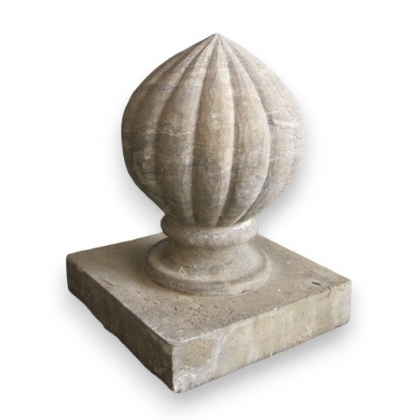 Decorative stone ball