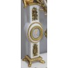 Louis XVI-style white marble pendulum clock on  Moinat SA  - Antiques and home décor