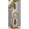 Louis XVI-style white marble pendulum clock on  Moinat SA  - Antiques and home décor