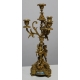 Paire de chandeliers style Louis XVI.