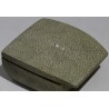 Green stingray leather box