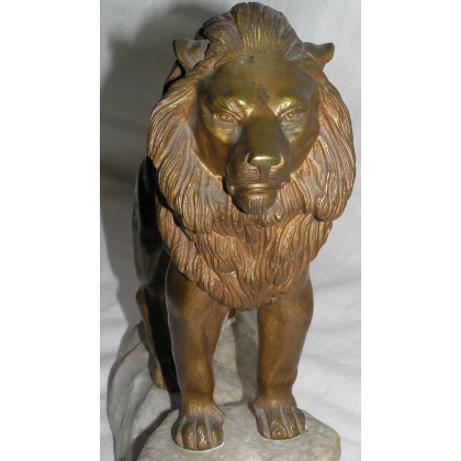 Bronze ‘Lion’, signed GOMERT. at Moinat SA – Antiques and Decorative Arts