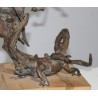 Bronze \"St-George terrassant le dragon\"