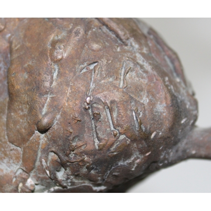 Bronze \"St-George terrassant le dragon\"