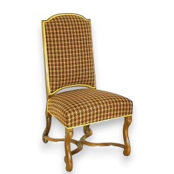 Paire de chaises Louis XIV en noyer
