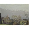 Tableau \" Le Grammont\" signé F. de R.