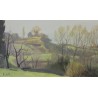 Tableau \" Le Grammont\" signé F. de R.