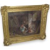 Paintings | Painting: ‘Stable Scene’. Moinat SA  – Antiques and home décor