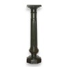 Colonne cannelée en marbre vert