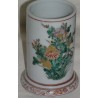  Paire de vases Famille Rose sur  Moinat SA  - Antiquités décoration