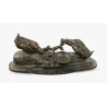 Inkwell with geese, signed E. FRÉMIET