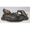 Inkwell with geese, signed E. FRÉMIET