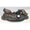 Inkwell with geese, signed E. FRÉMIET