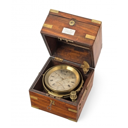 Marine chronometer by Lewis WOOLF
