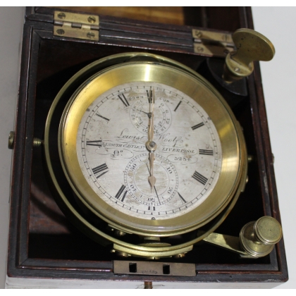 Marine chronometer by Lewis WOOLF