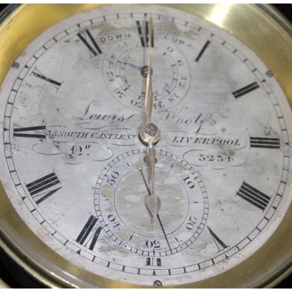 Marine chronometer by Lewis WOOLF