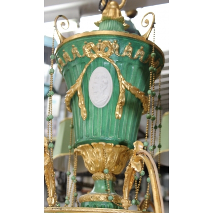 Lustre de style Néoclassique, par DELISLE