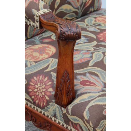 Suite de 4 fauteuils Régence