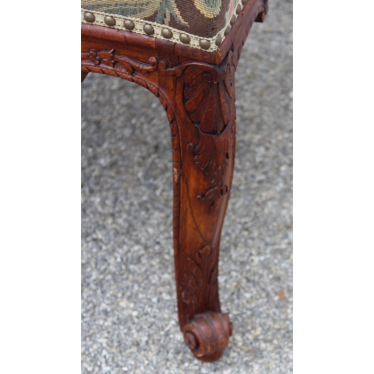 Suite de 4 fauteuils Régence