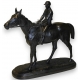 Bronze "Cheval de course" signé BONHEUR