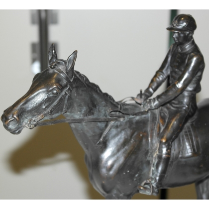 Bronze ‘Racing Horse’. at  Moinat SA  – Antiques and decorative items