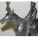Bronze "Race horse and his joc